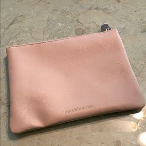 bareMinerals Pink Faux Leather bag NEW